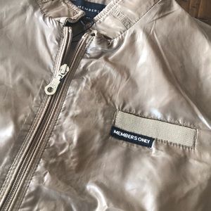 Olive Members Only jacket